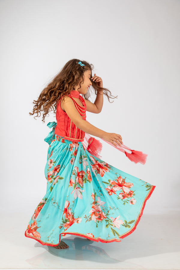 Floral Lehenga